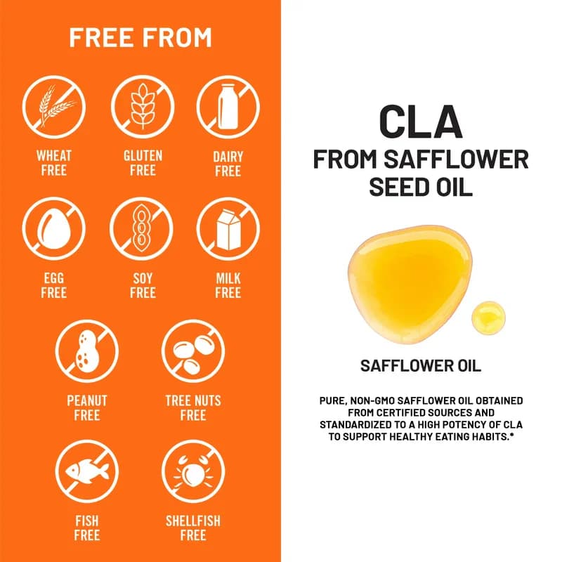 NatureWise CLA from Safflower Seed Oil 1000mg Softgels in Pakistan