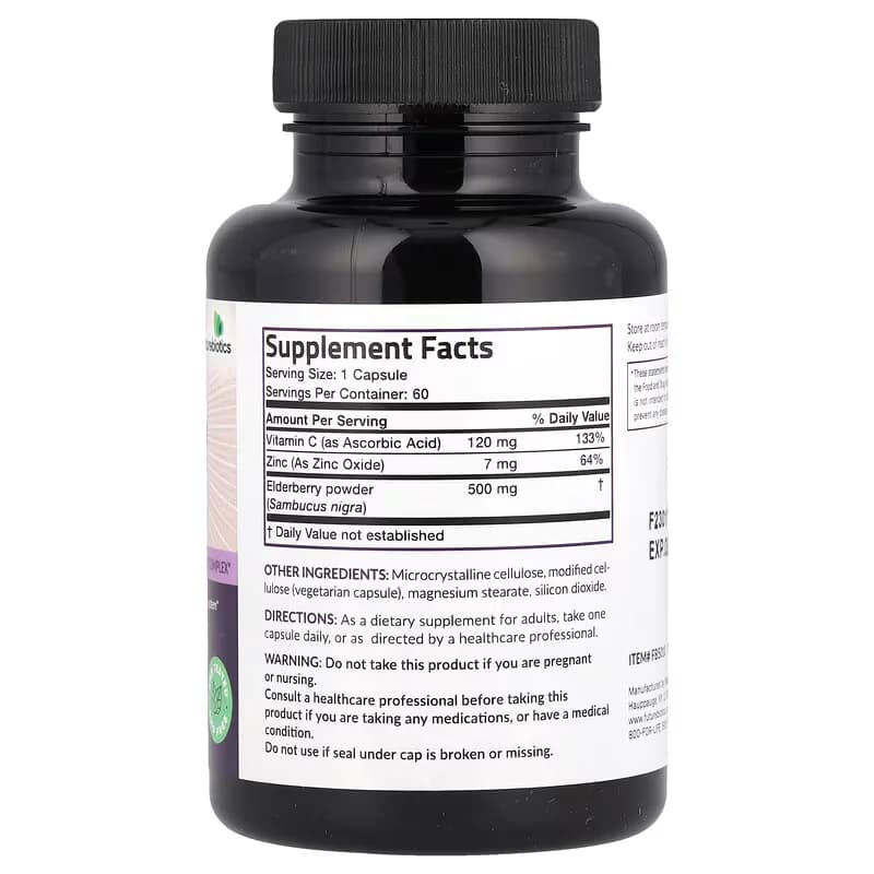 Buy Futurebiotics Elderberry Capsules Price in Pakistan