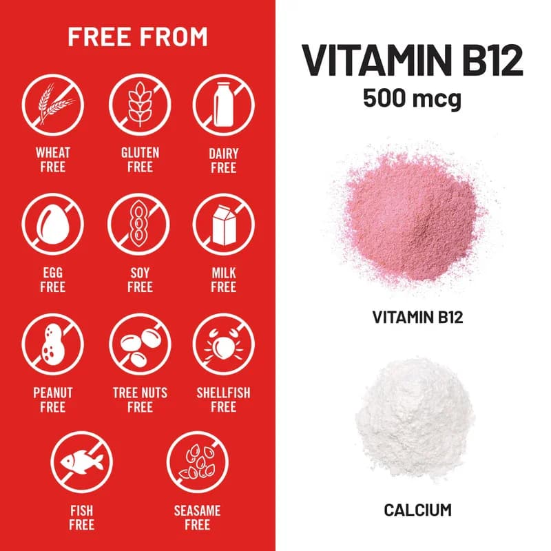 Organic NatureWise Vitamin B12 500mcg Tablets Price in Pakistan