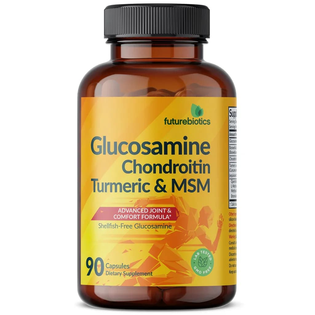 Futurebiotics, Glucosamine Chondroitin Turmeric & MSM Capsules