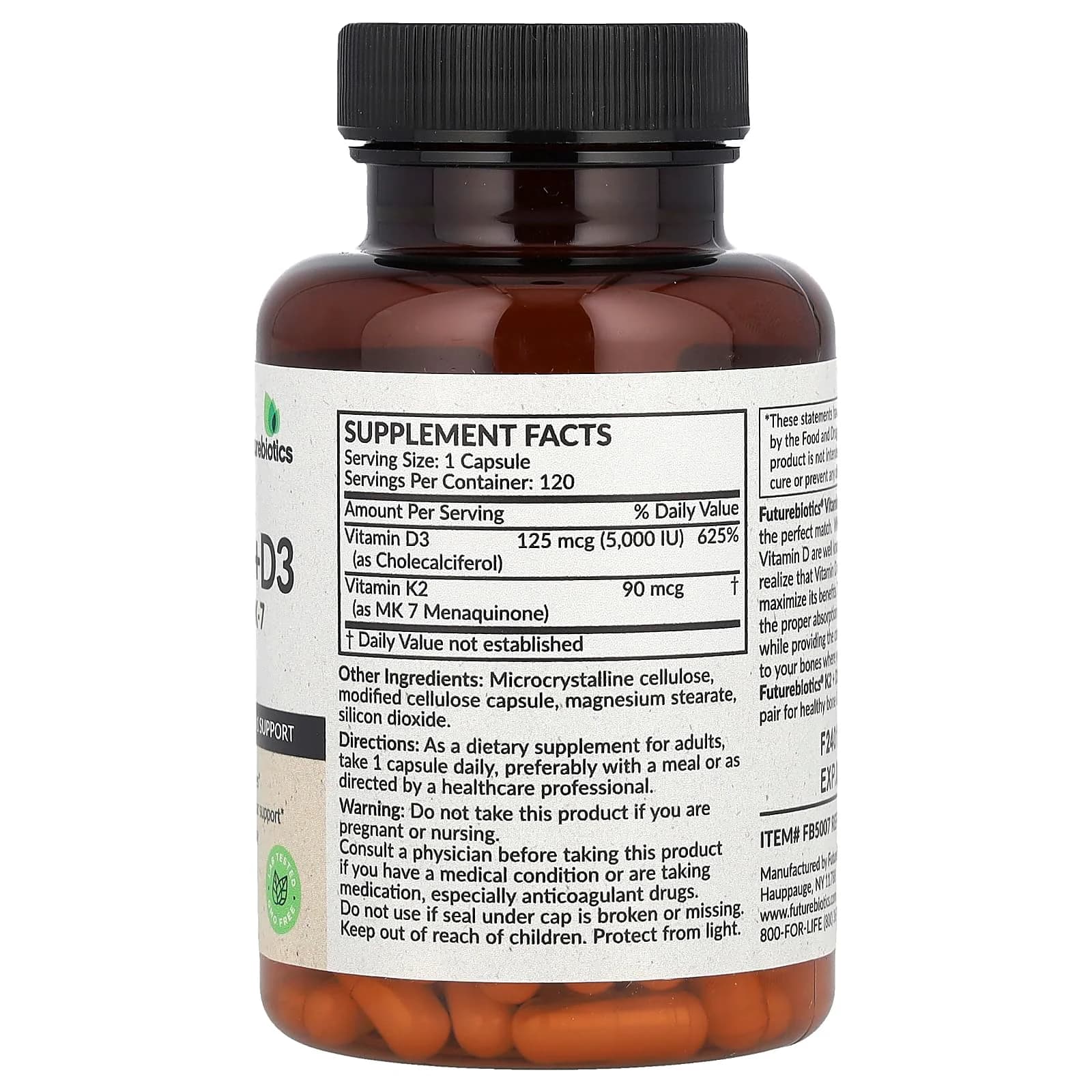 Buy Futurebiotics Calcium D3 Tablets Price in Pakistan | Herbal Mart