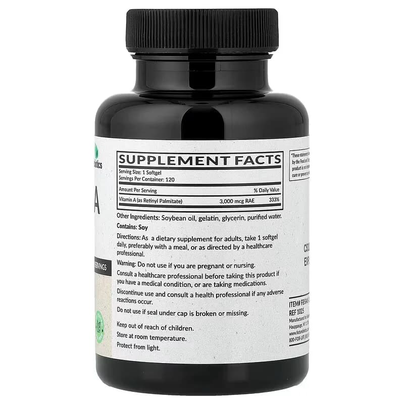 Buy Futurebiotics Vitamin A 10000 IU Softgels Price in Pakistan