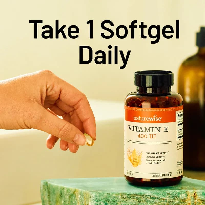 Organic NatureWise Vitamin E 400IU Softgels Price in Pakistan