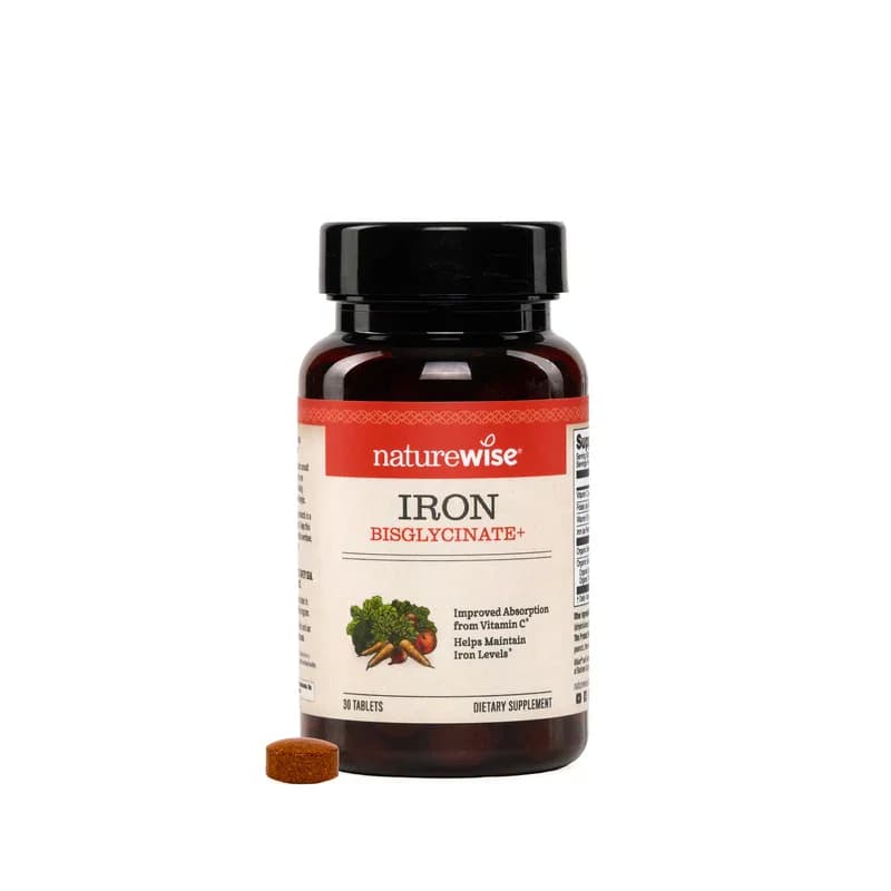 NatureWise Iron Bisglycinate + Vitamin C Tablets Price in Pakistan