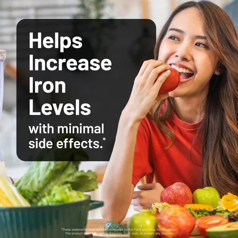 NatureWise Iron Bisglycinate + Vitamin C Tablets Price in Pakistan