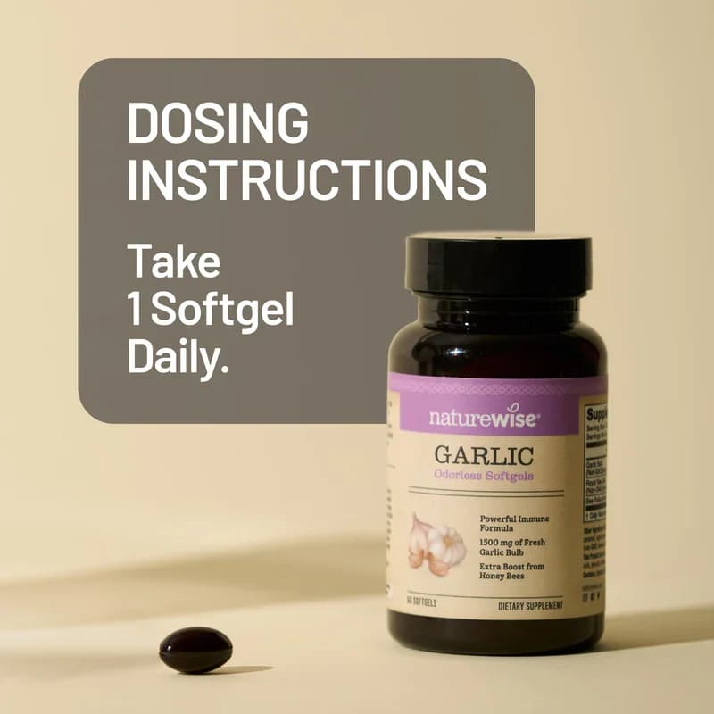 Herbal NatureWise Garlic Odorless Softgels Price in Pakistan