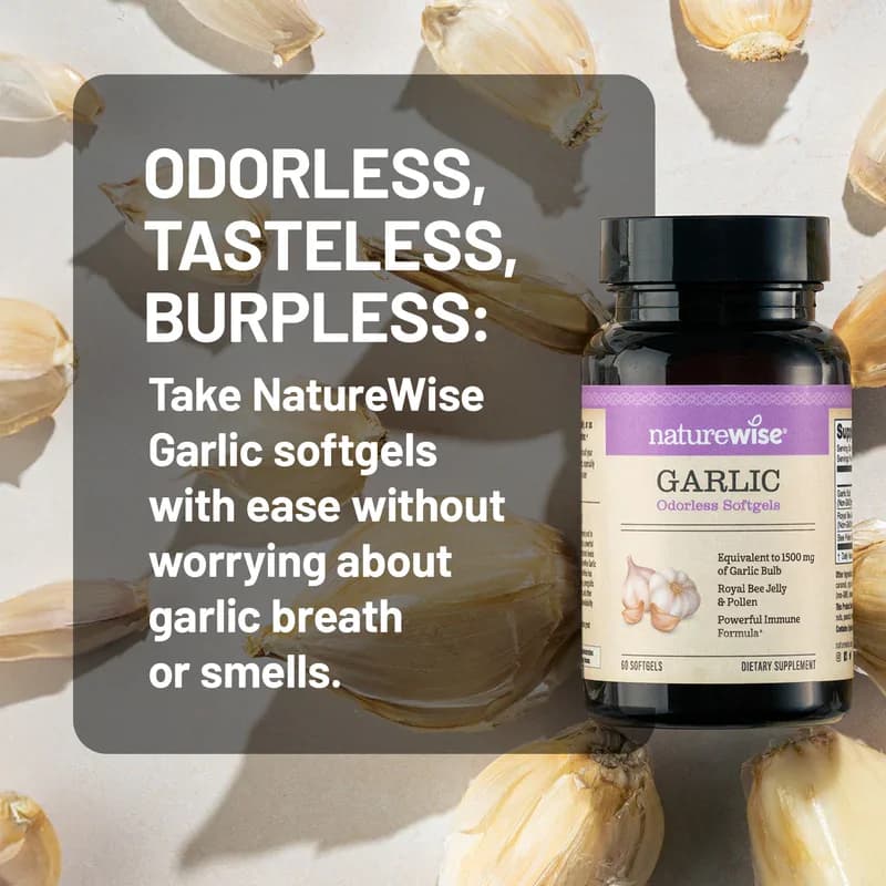 Herbal NatureWise Garlic Odorless Softgels Price in Pakistan