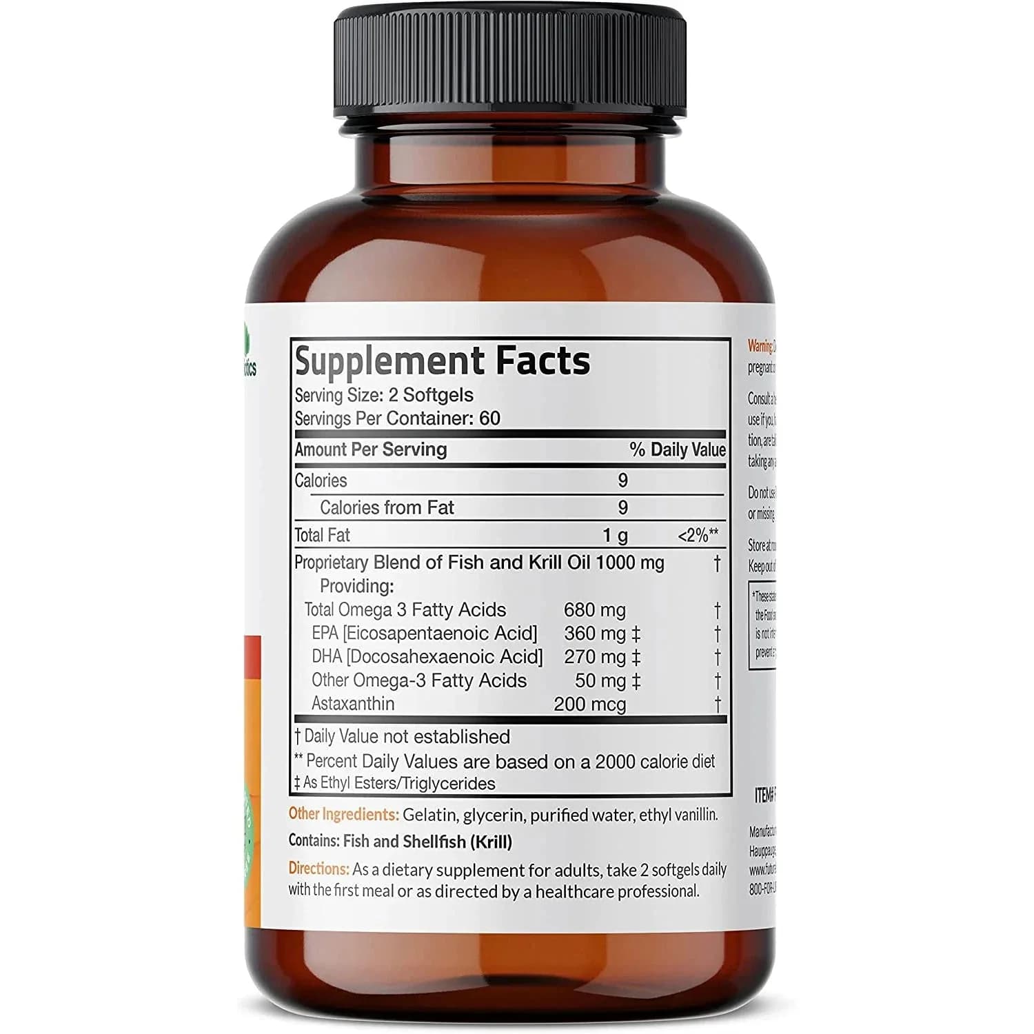 Futurebiotics Omega-3 Fish Krill Oil Softgels Price in Pakistan