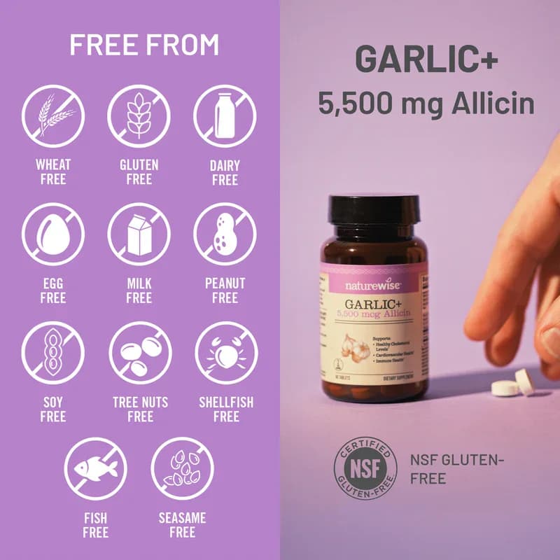 Herbal NatureWise Allicin Garlic+ 5500mcg Tablets Price in Pakistan