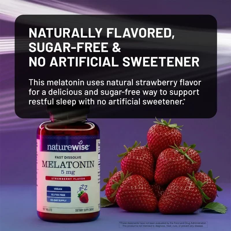 NatureWise Fast Dissolve Melatonin 5mg Tablets Price in Pakistan