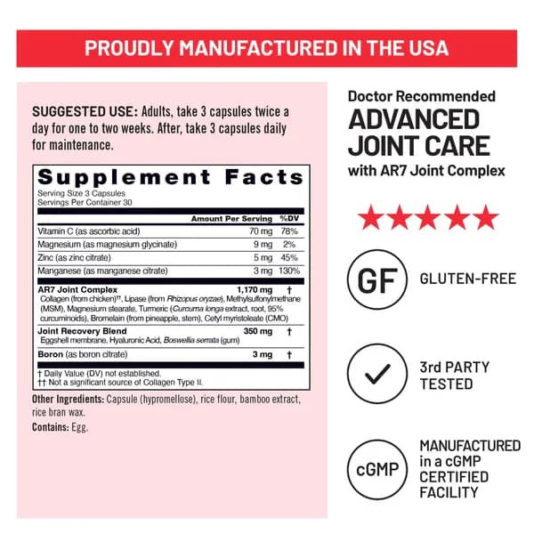 Herbal NatureWise Advanced Joint Care Capsules Price in Pakistan