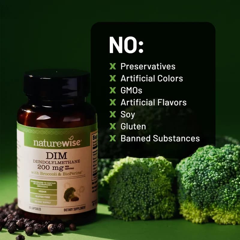 Herbal NatureWise DIM 200mg Capsules Price in Pakistan