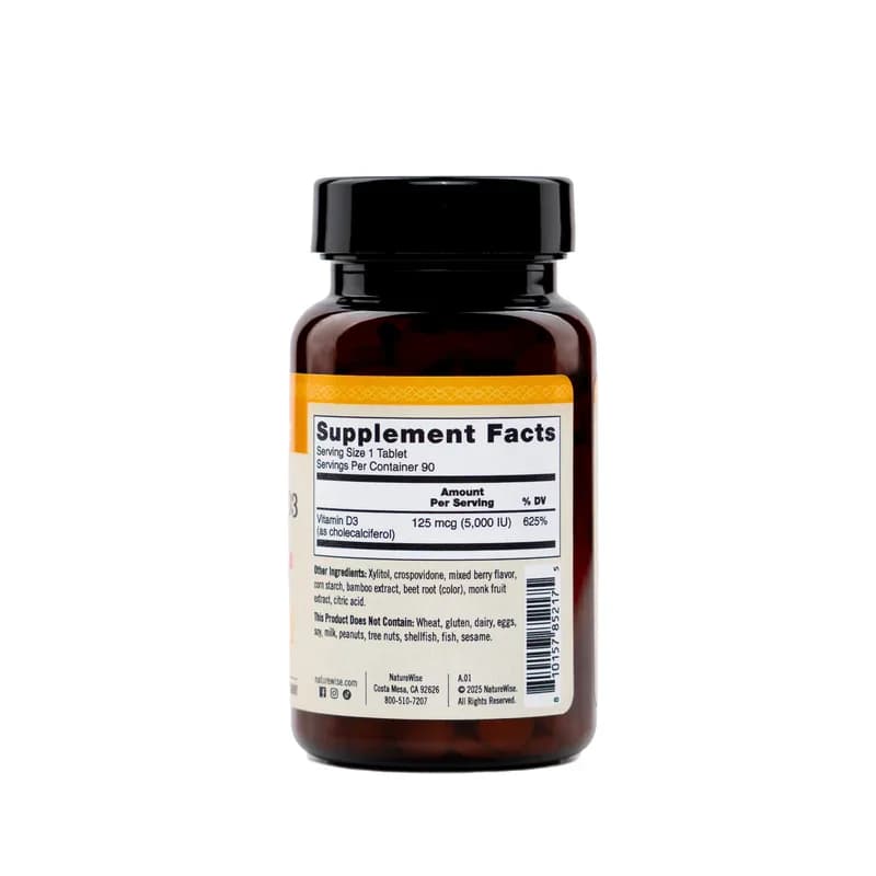 NatureWise Fast Dissolve Vitamin D3 5000 IU Tablets Price in Pakistan