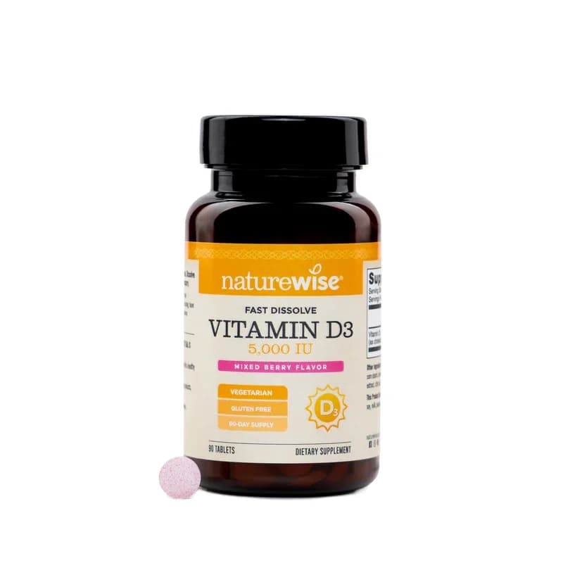 NatureWise Fast Dissolve Vitamin D3 5000 IU Tablets Price in Pakistan