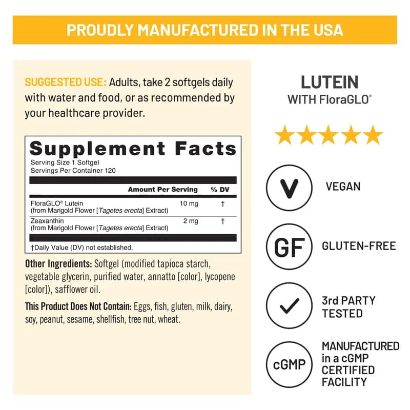 Herbal NatureWise Lutein with FloraGLO Softgels Price in Pakistan