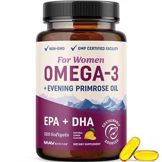 MAV Nutrition Omega-3 for Women 120 Softgels Pric In Pakistan