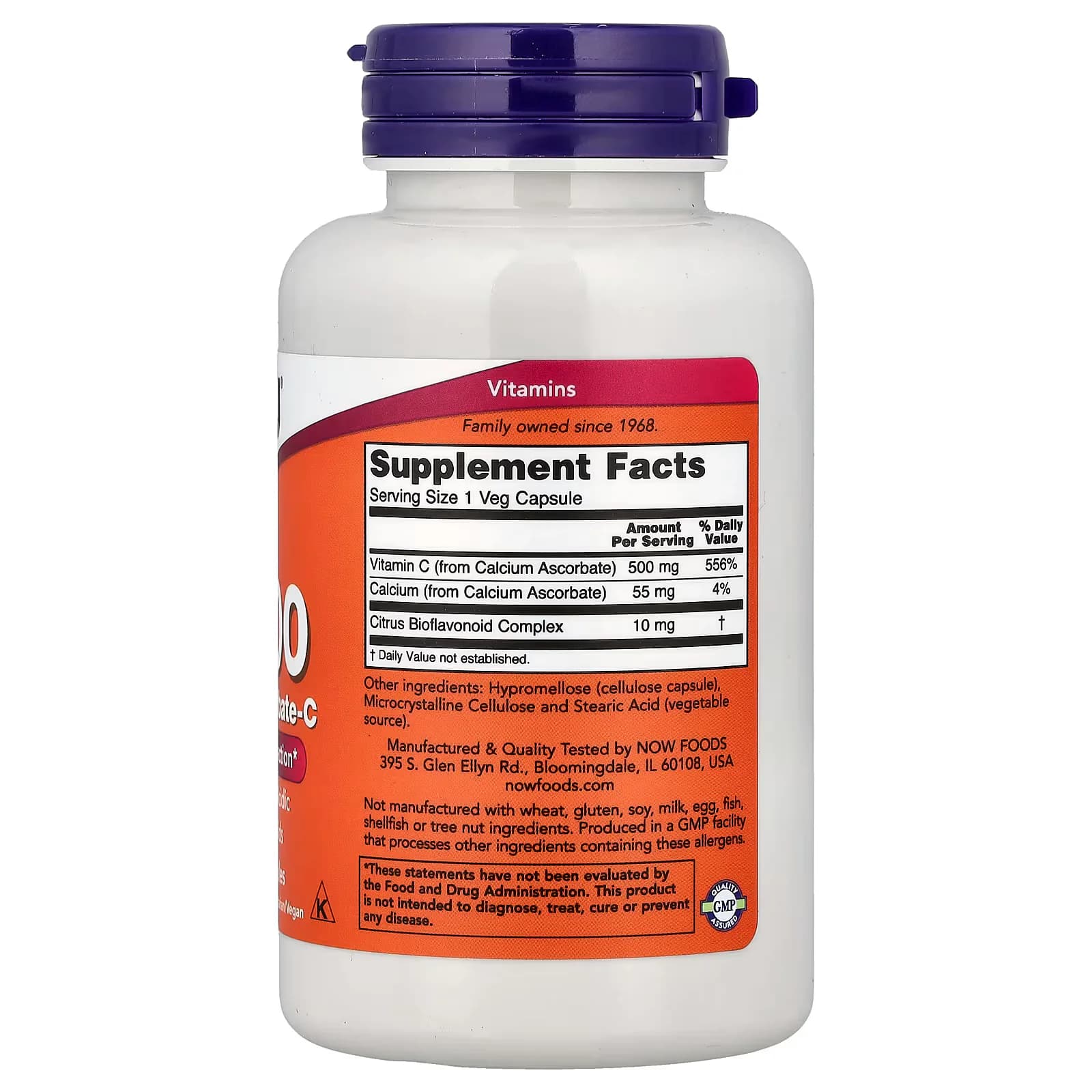 NOW Foods C-500 Calcium Ascorbate-C Veg Capsules Price in Pakistan