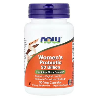 NOW Foods Woman's Probiotic 20 Billion 50 Veg Capsules