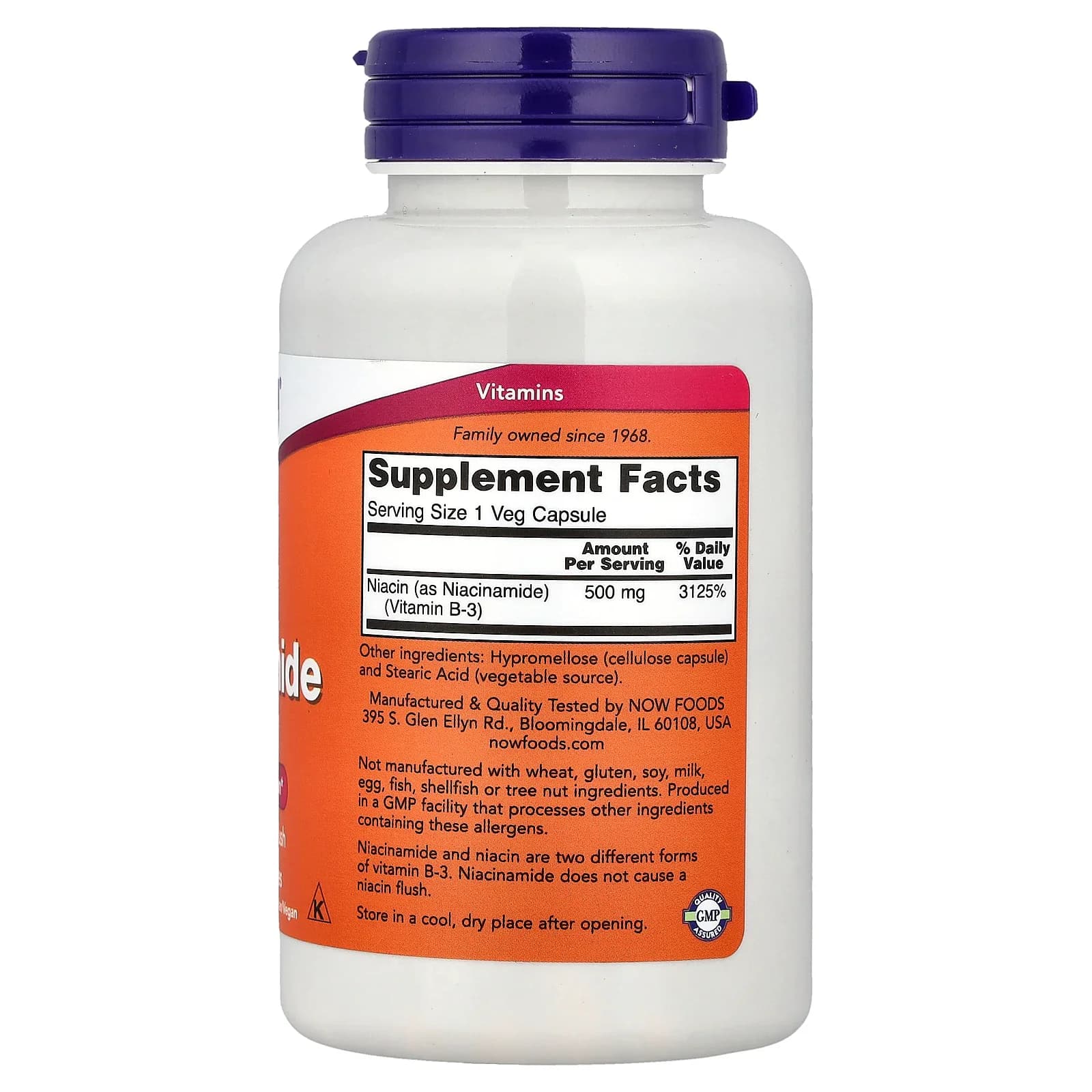 Natural NOW Foods Niacinamide 500mg Price in Pakistan