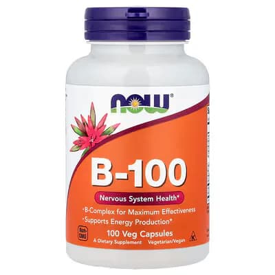 NOW Foods B-100 Veg Capsules