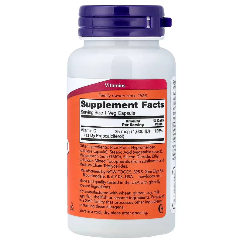 NOW Foods VitaminD 120 VegCapsules Price In Pakistan