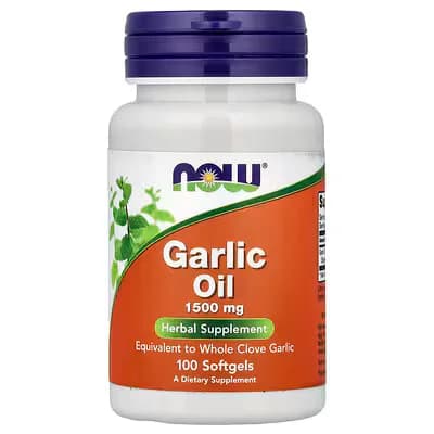 NOW Foods Garlic Oil 1500mg Softgels
