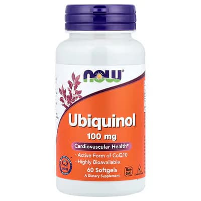 NOW Foods Ubiquinol 100mg Softgels