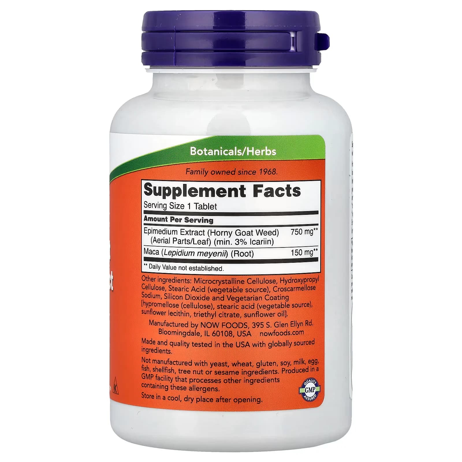NOW Foods Horny Goat Weed Extract 90 Tablets Pakistan