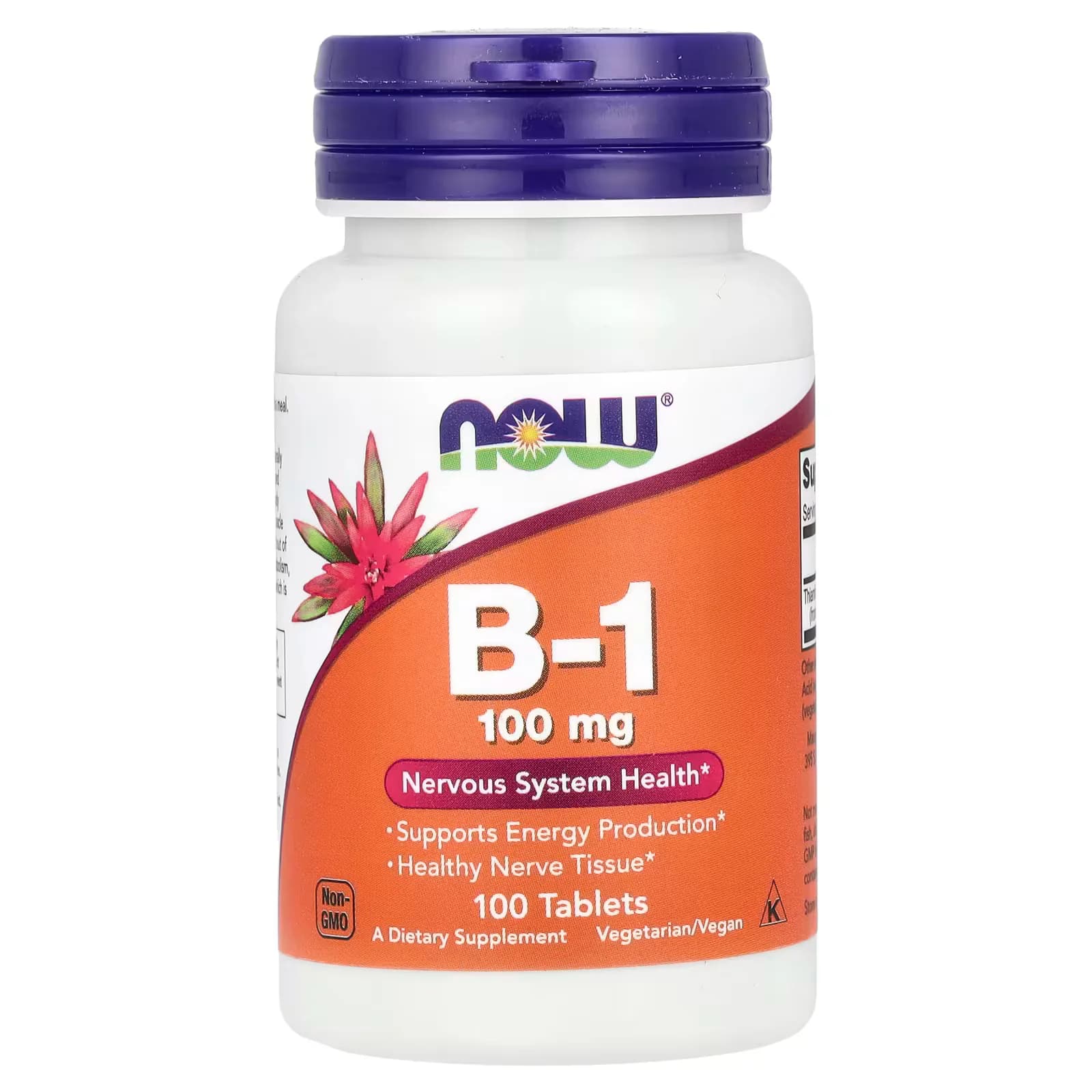 Natrual NOW Foods B-1 100mg 100 Tablets Price in Pakistan