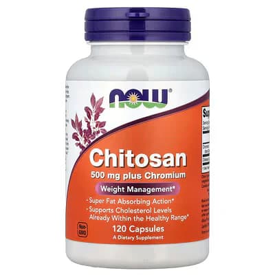 NOW Foods Chitosan plus Chromium Capsules