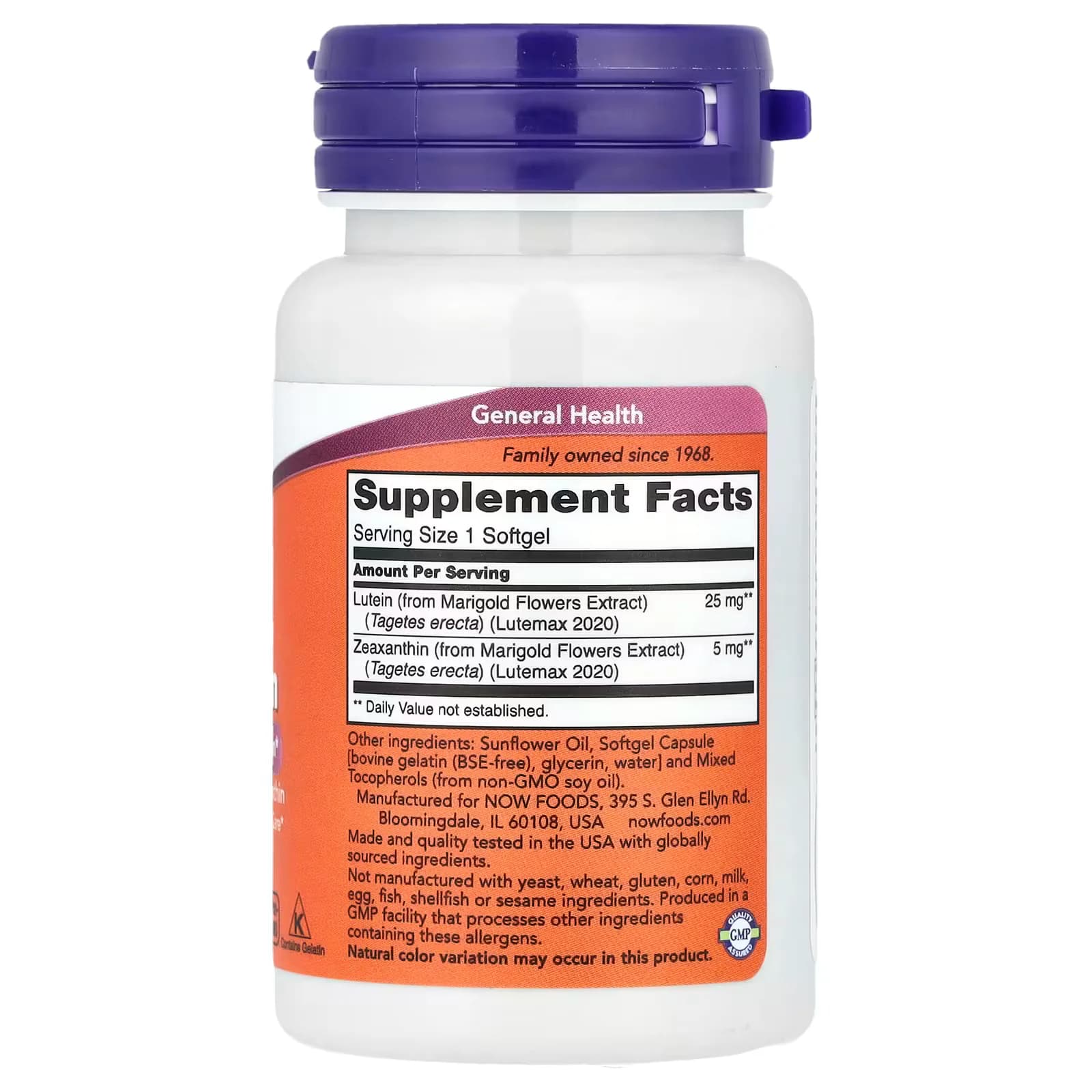 Natural NOW Foods Lutein & Zeaxanthin Softgels Price in Pakistan