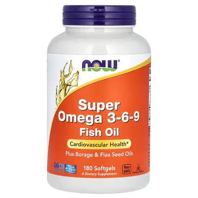 NOW Foods Super Omega 3-6-9 Softgels