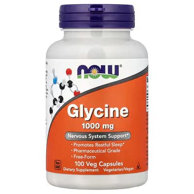 Herbal NOW Foods Glycine 1000mg Veg Capsules Price in Pakistan