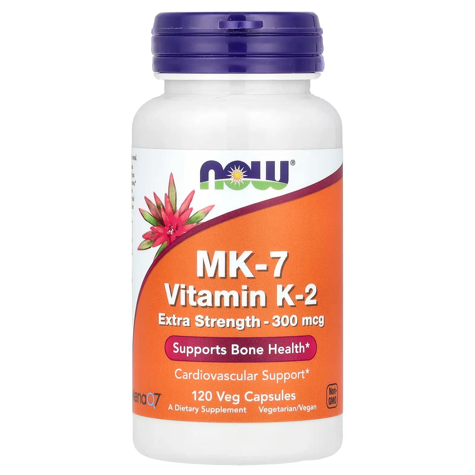 NOW Foods MK-7 Vitamin K2 300mcg 120 Veg Capsules Pakistan