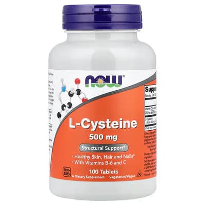 Pure NOW Foods L-Cysteine 500mg 100 Tablets Price in Pakistan