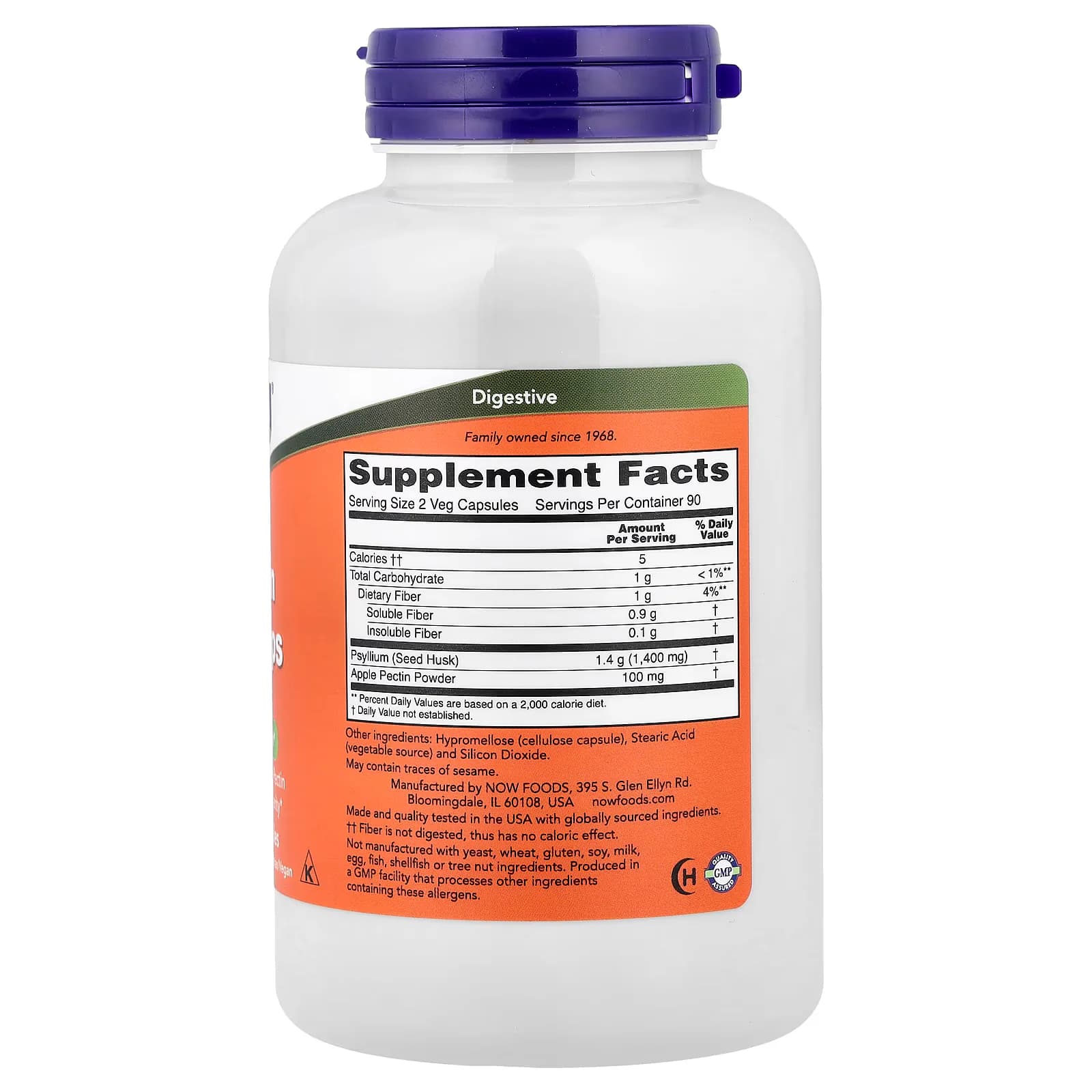 Organic NOW Foods Psyllium Husk Veg Capsules Price in Pakistan