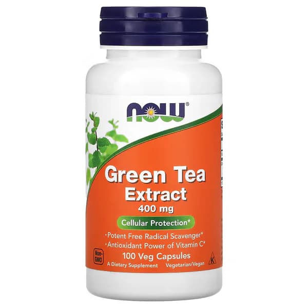 NOW Foods Green Tea Extract 400mg Veg Capsules