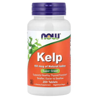 Natural NOW Foods Kelp 150mcg 200 Tablets Price in Pakistan