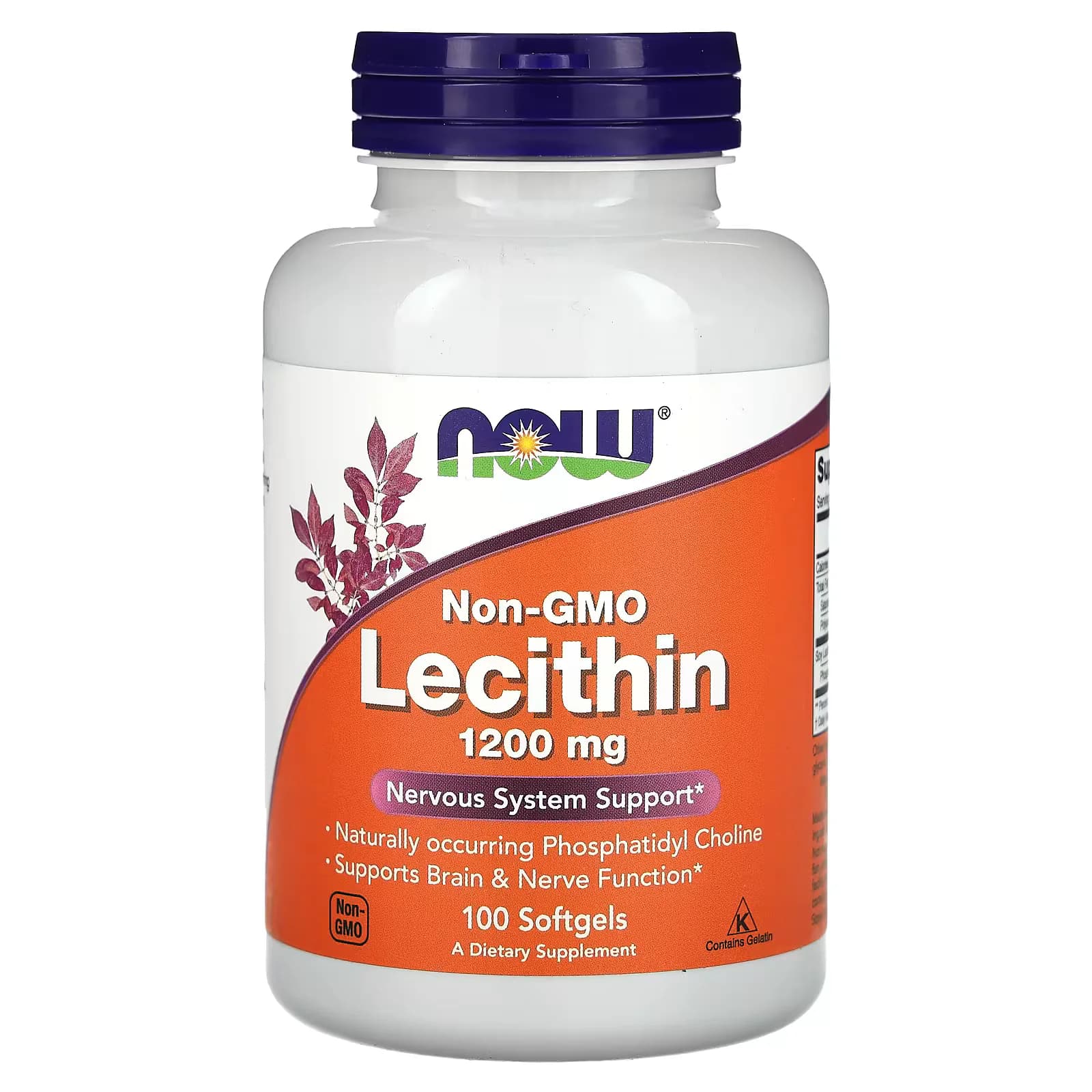 NOW Foods Non-GMO Lecithin Softgels