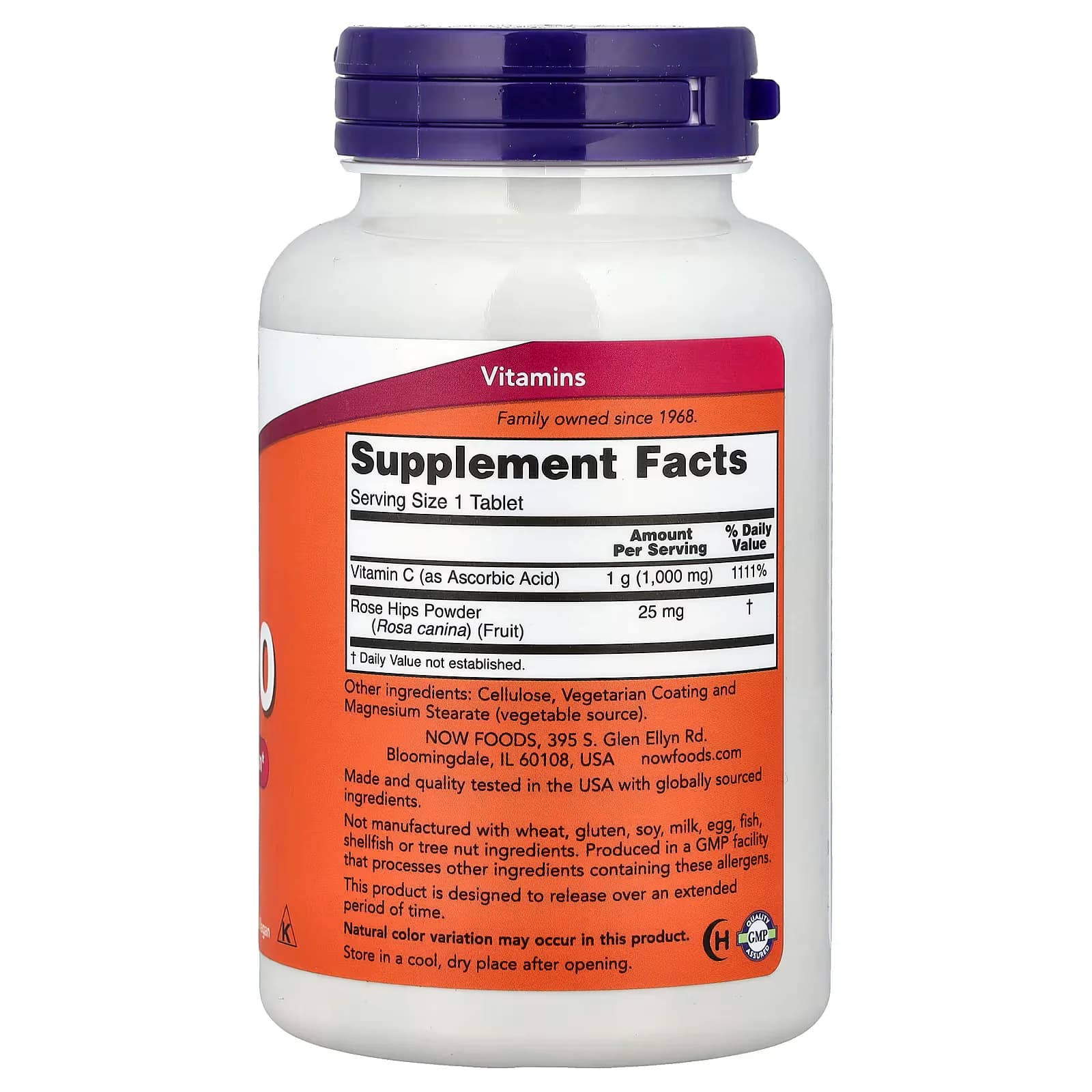 Organic NOW C-1000 With Rose Hips Tablets Price in Pakistan