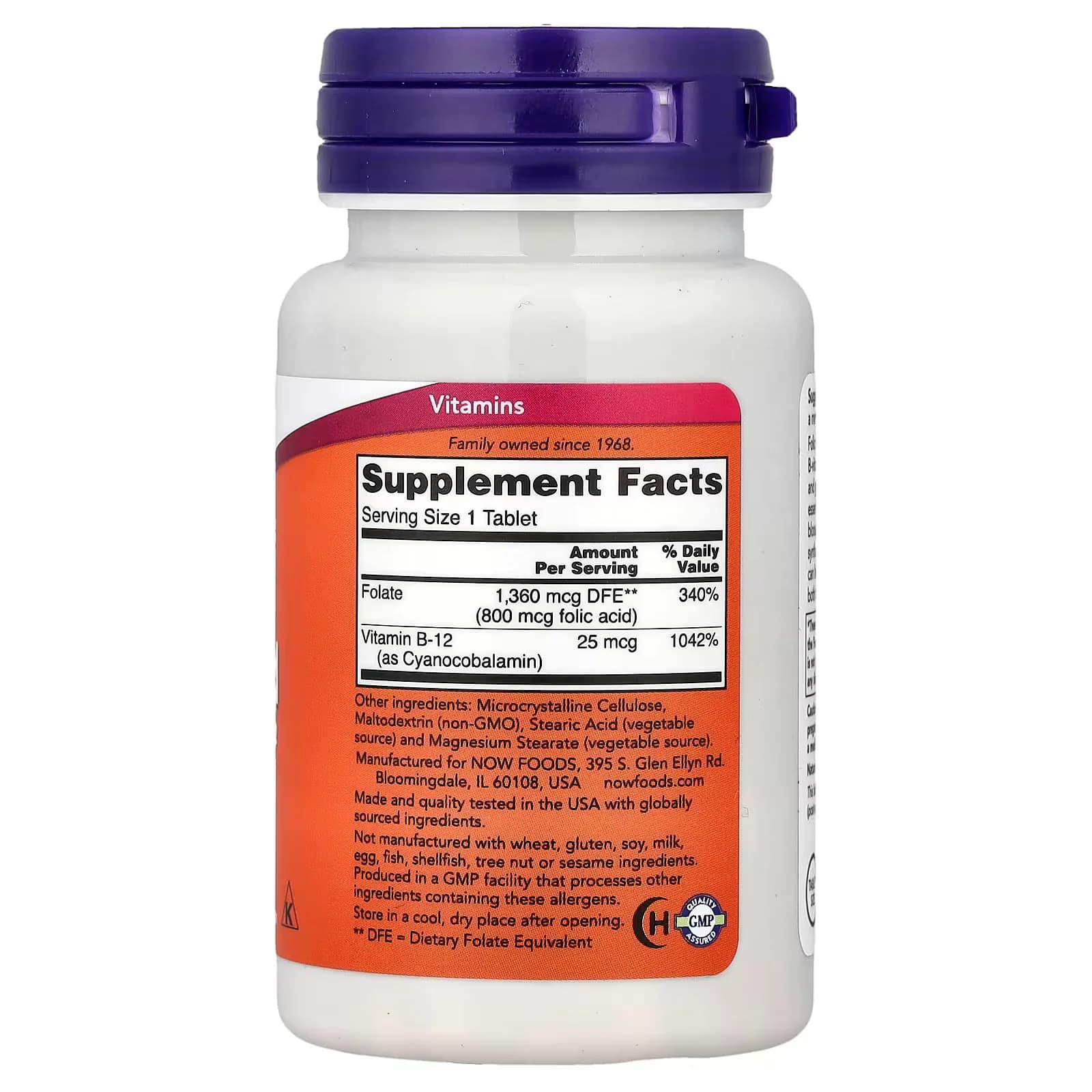 Herbal NOW Foods Folic Acid Tablets Price in Pakistan