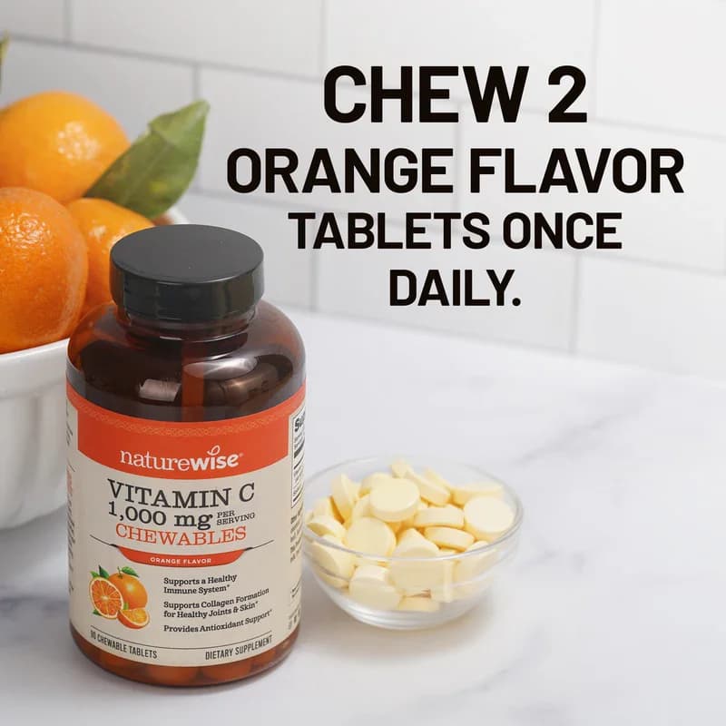 NatureWise Vitamin C 1000mg Chewables Tablets Price in Pakistan