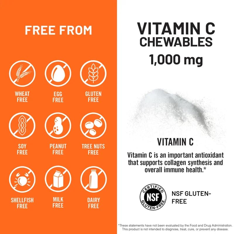 NatureWise Vitamin C 1000mg Chewables Tablets Price in Pakistan