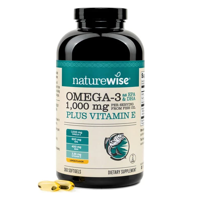 NatureWise Omega-3 1000mg EPA DHA Softgels Price in Pakistan