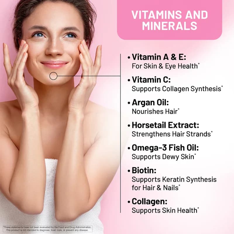 NatureWise Hair Skin & Nails Biotin 5000mcg Softgels in Pakistan