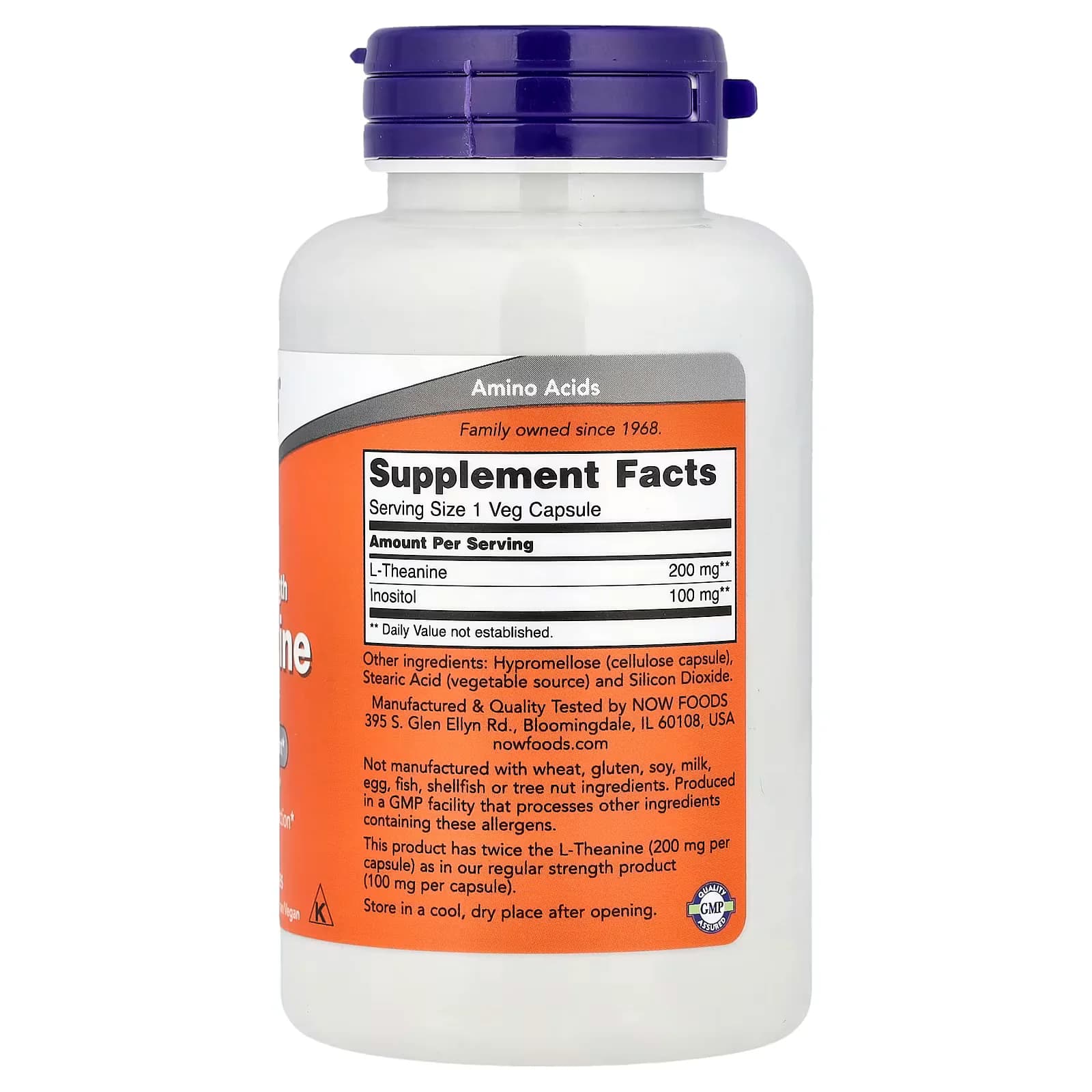Herbal NOW Foods L-Theanine Veg Capsules Price in Pakistan