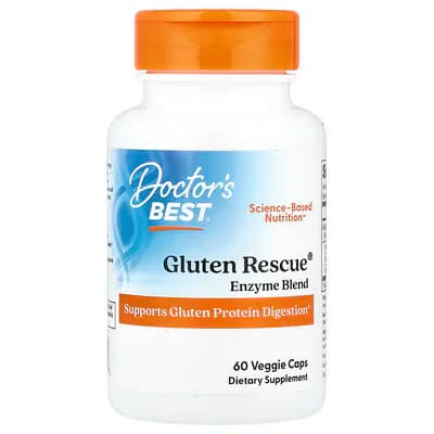 Doctor's Best Gluten Rescue Enzyme Blend 60 Veggie Caps in Pakistan