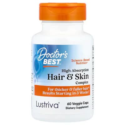 Doctor's Best Hair & Skin Complex 60 Veggie Caps
