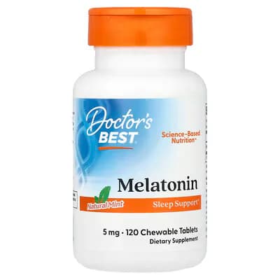 Doctor's Best Melatonin Natural Mint Chewable Tablets in Pakistan