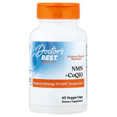 Doctor's Best NMN + CoQ10 60 Veggie Caps